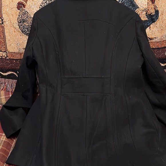 {Anne Klein} Wool Blend Winter Coat - Picture 6 of 8